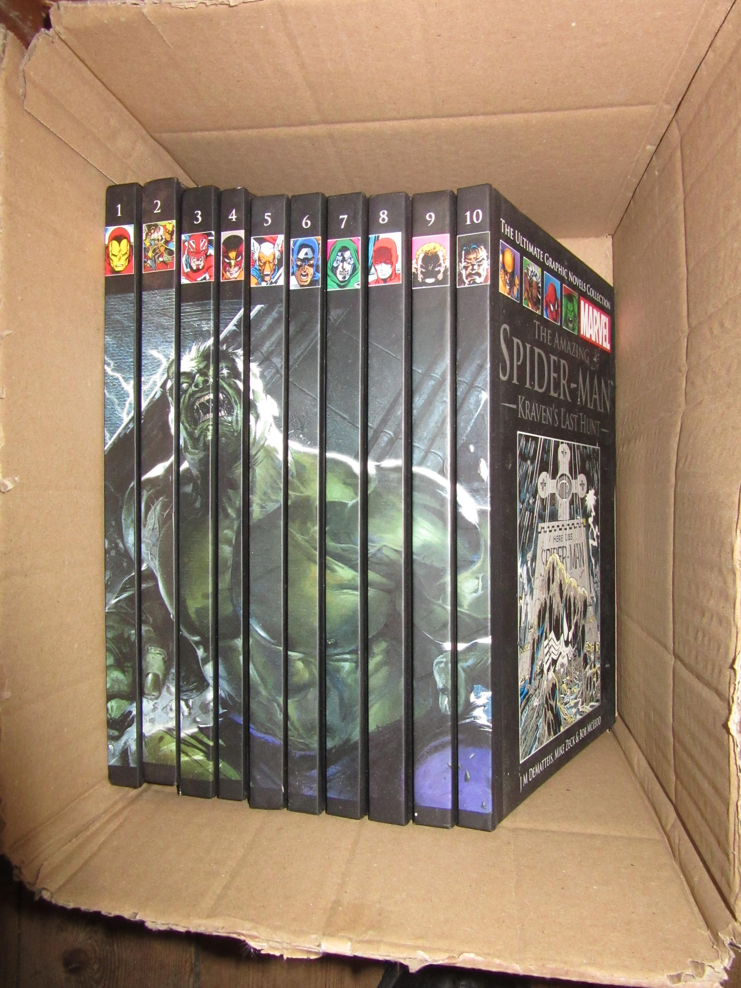 SET OF TEN MARVEL GRAPHIC NOVELS Image