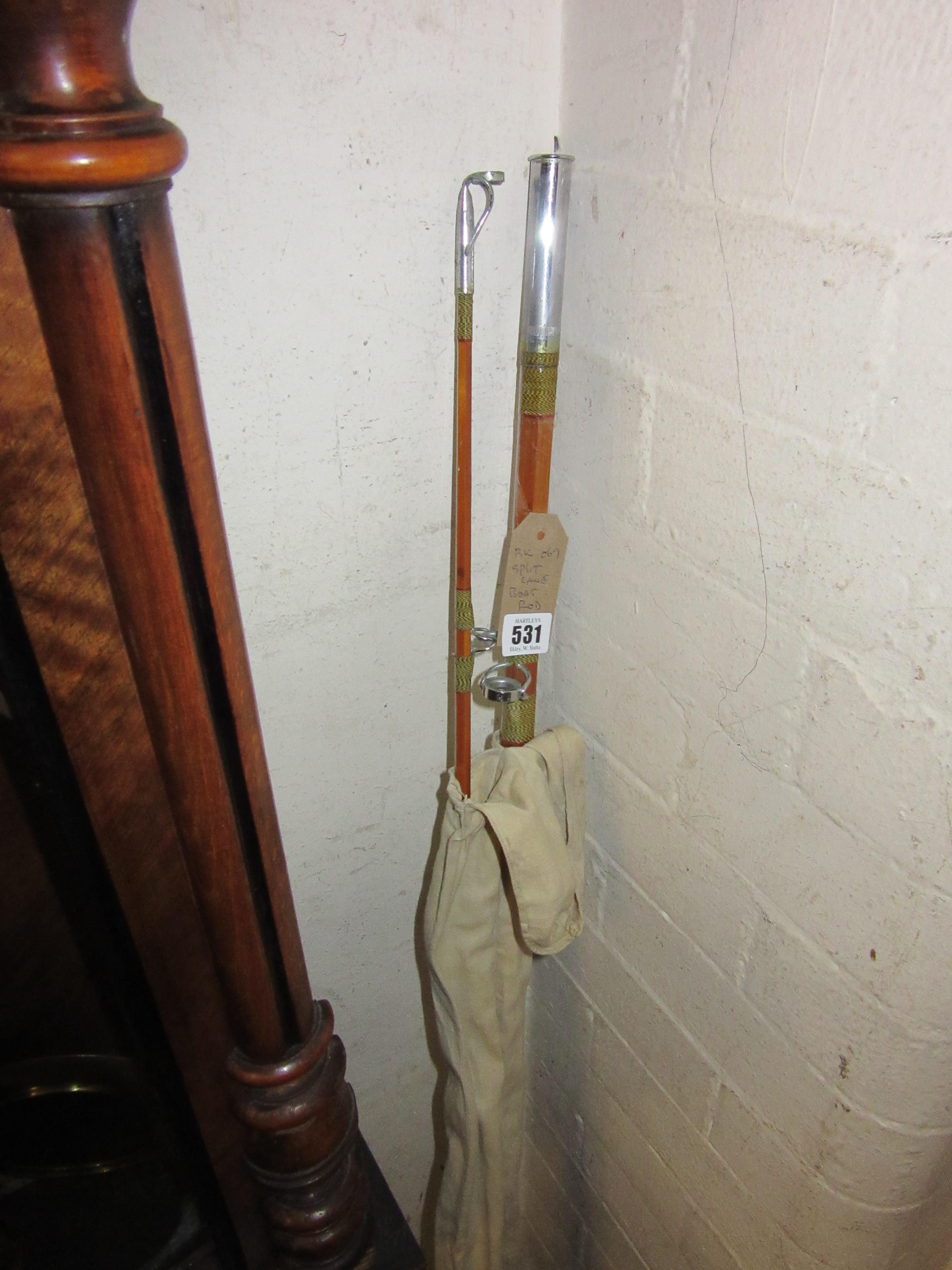 SPLIT CANE BOAT ROD Image