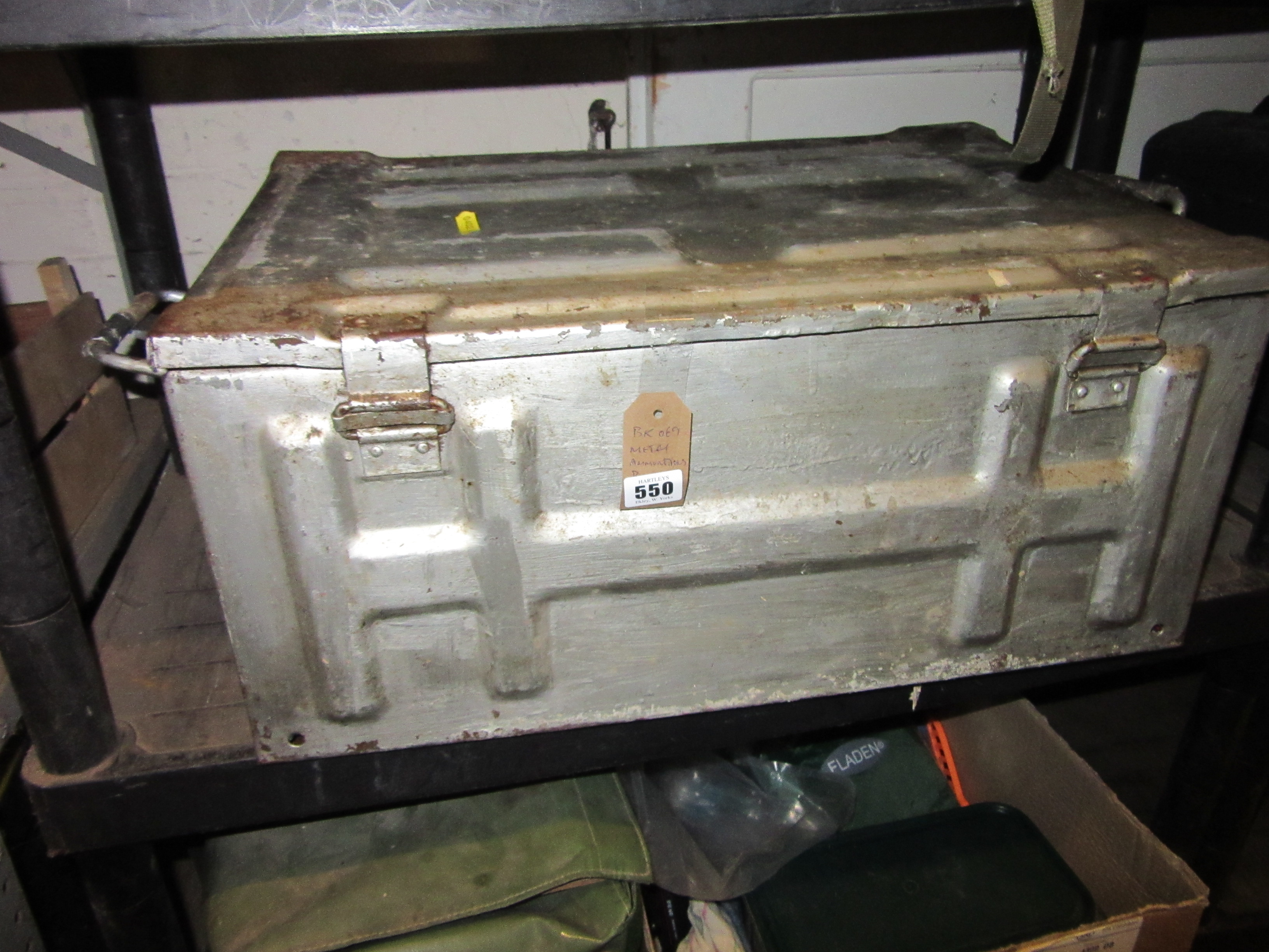 LARGE METAL AMMUNITION BOX Image