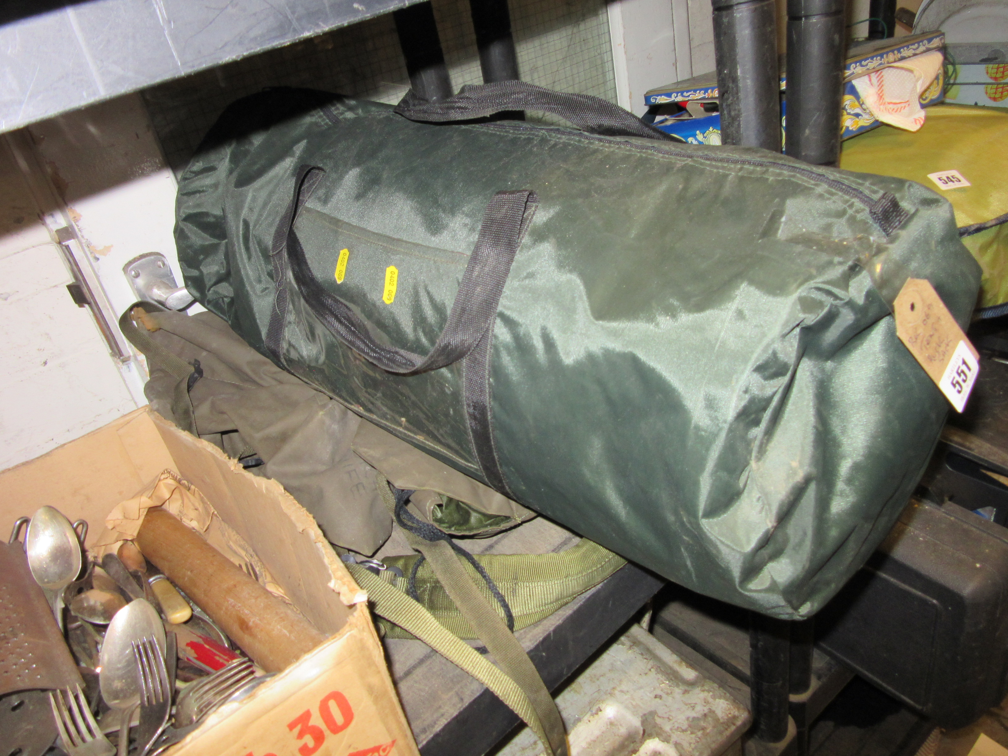 TENT AND RUCKSACK Image