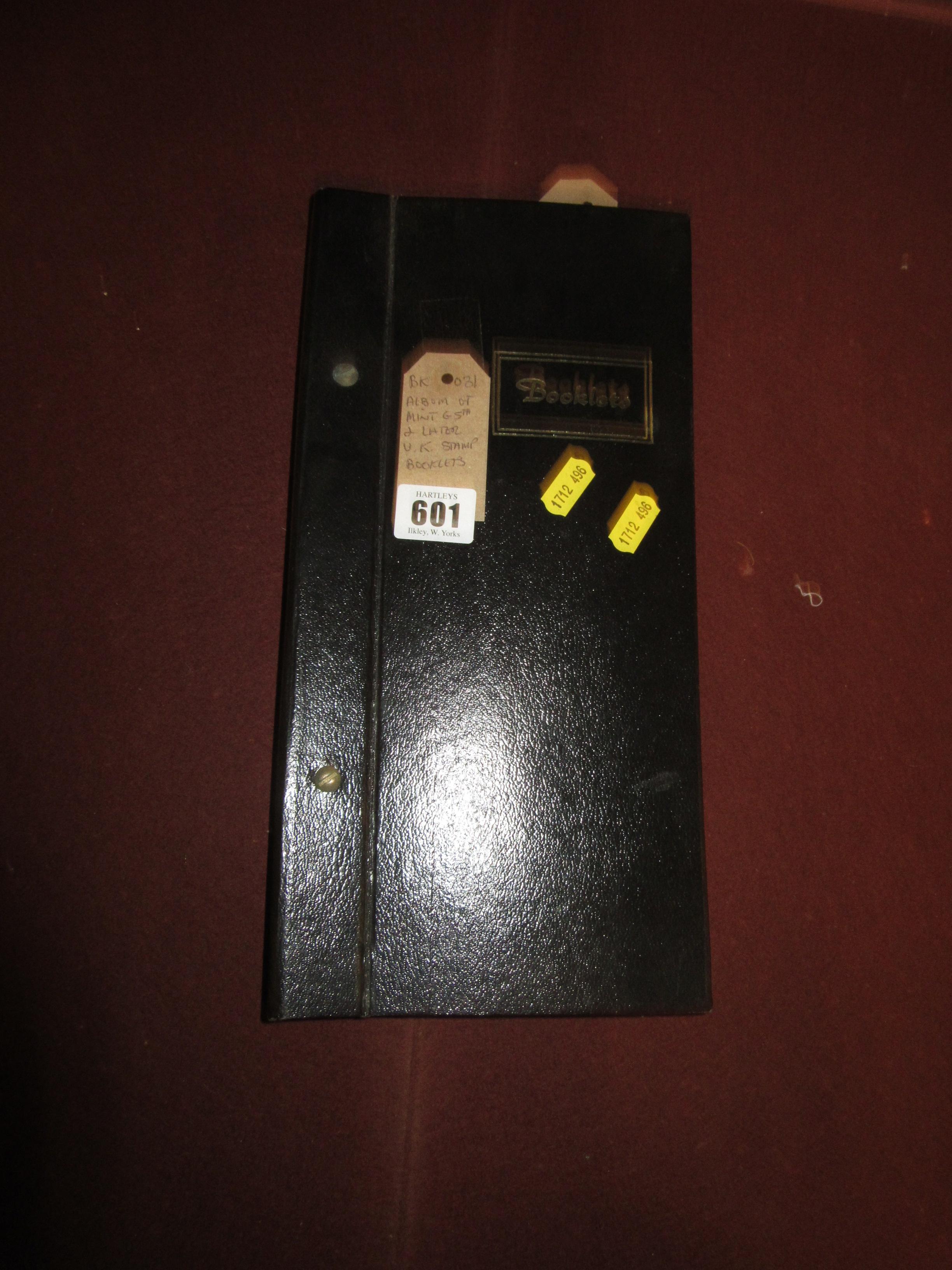 ALBUM OF MINT GEORGE V AND LATER UK STAMP BOOKLETS Image