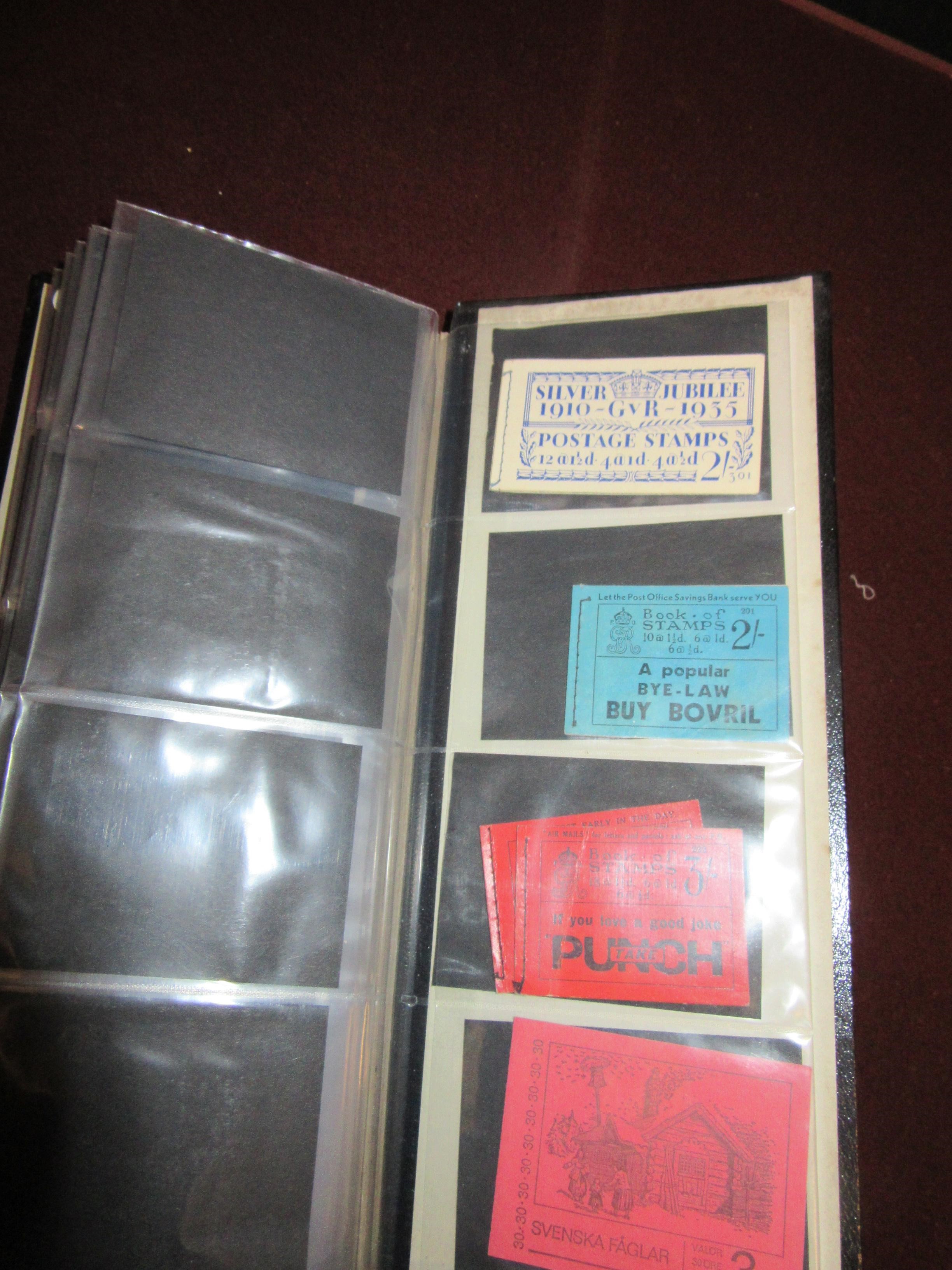 ALBUM OF MINT GEORGE V AND LATER UK STAMP BOOKLETS Image