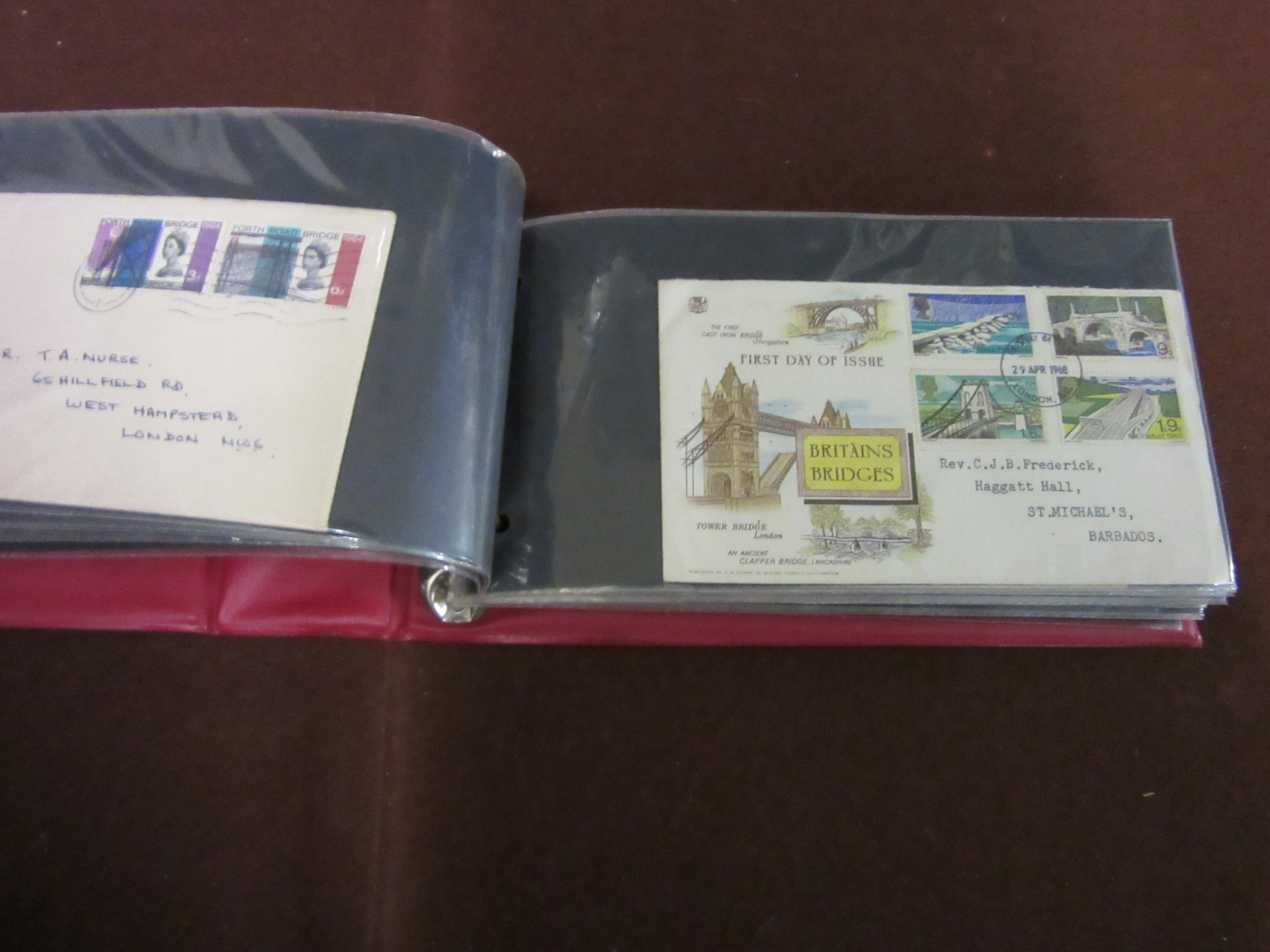 ALBUM OF EARLY FIRST DAY COVERS ETC Image