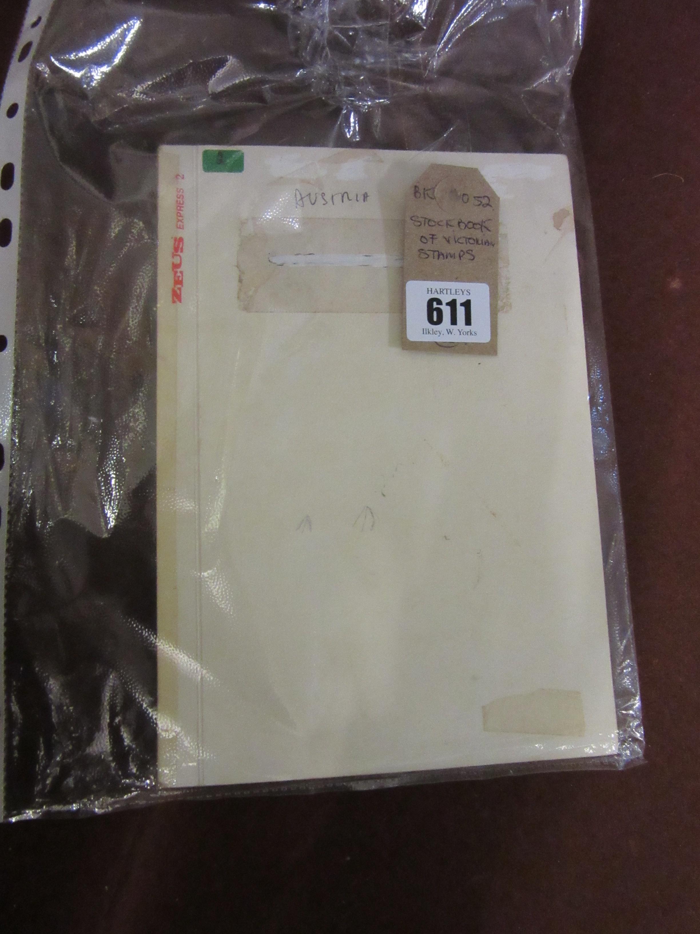 STOCKBOOK OF VICTORIAN STAMPS Image