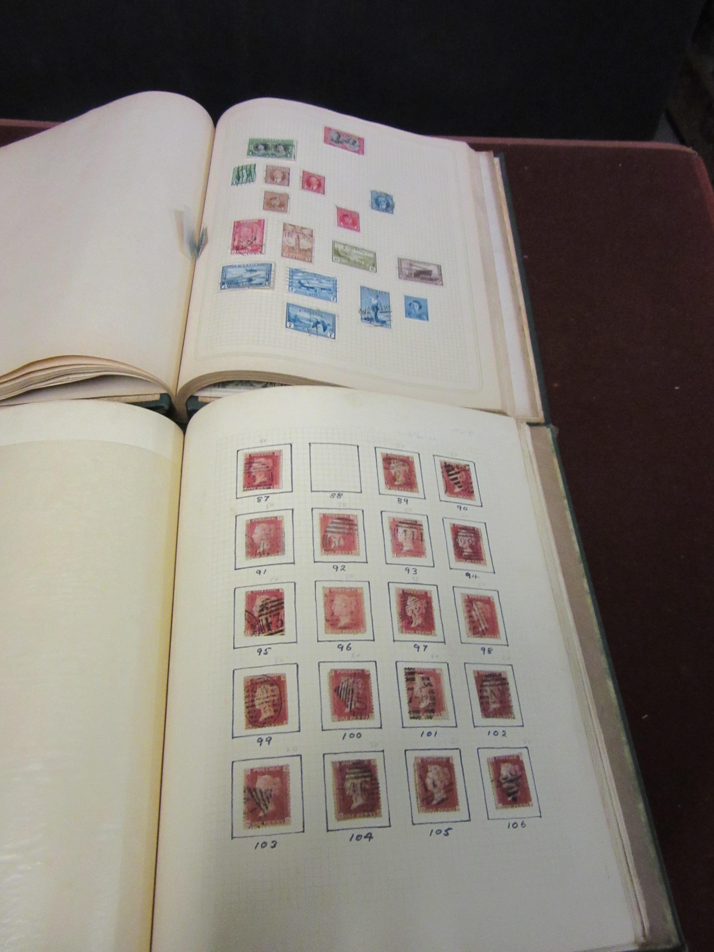 ALBUM OF GB PENNY RED ETC AND ANOTHER ALBUM Image