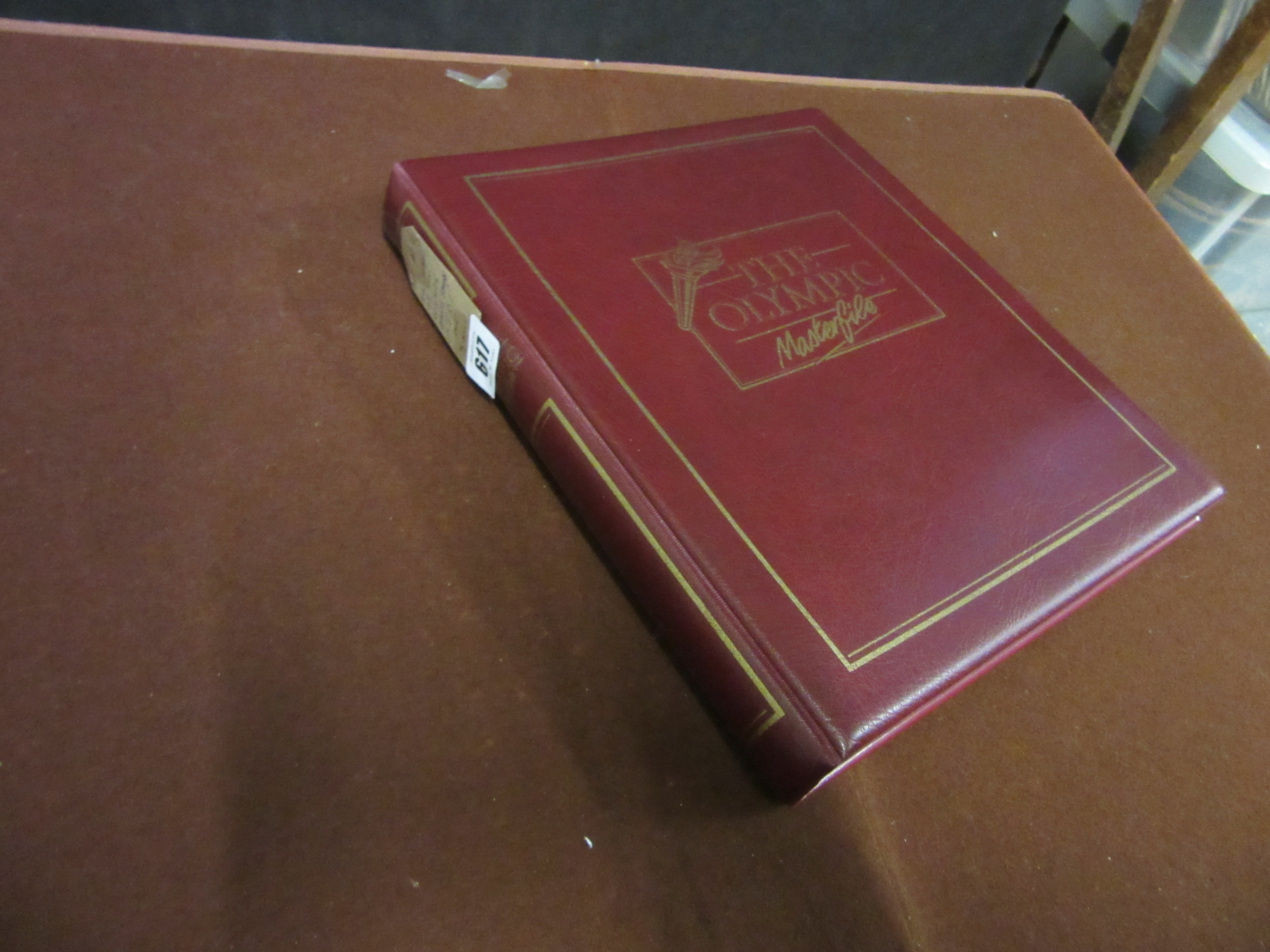 FULL ALBUM OF MINT OLYMPIC GAMES STAMPS AND FIRST DAY COVERS, ONE SIGNED Image