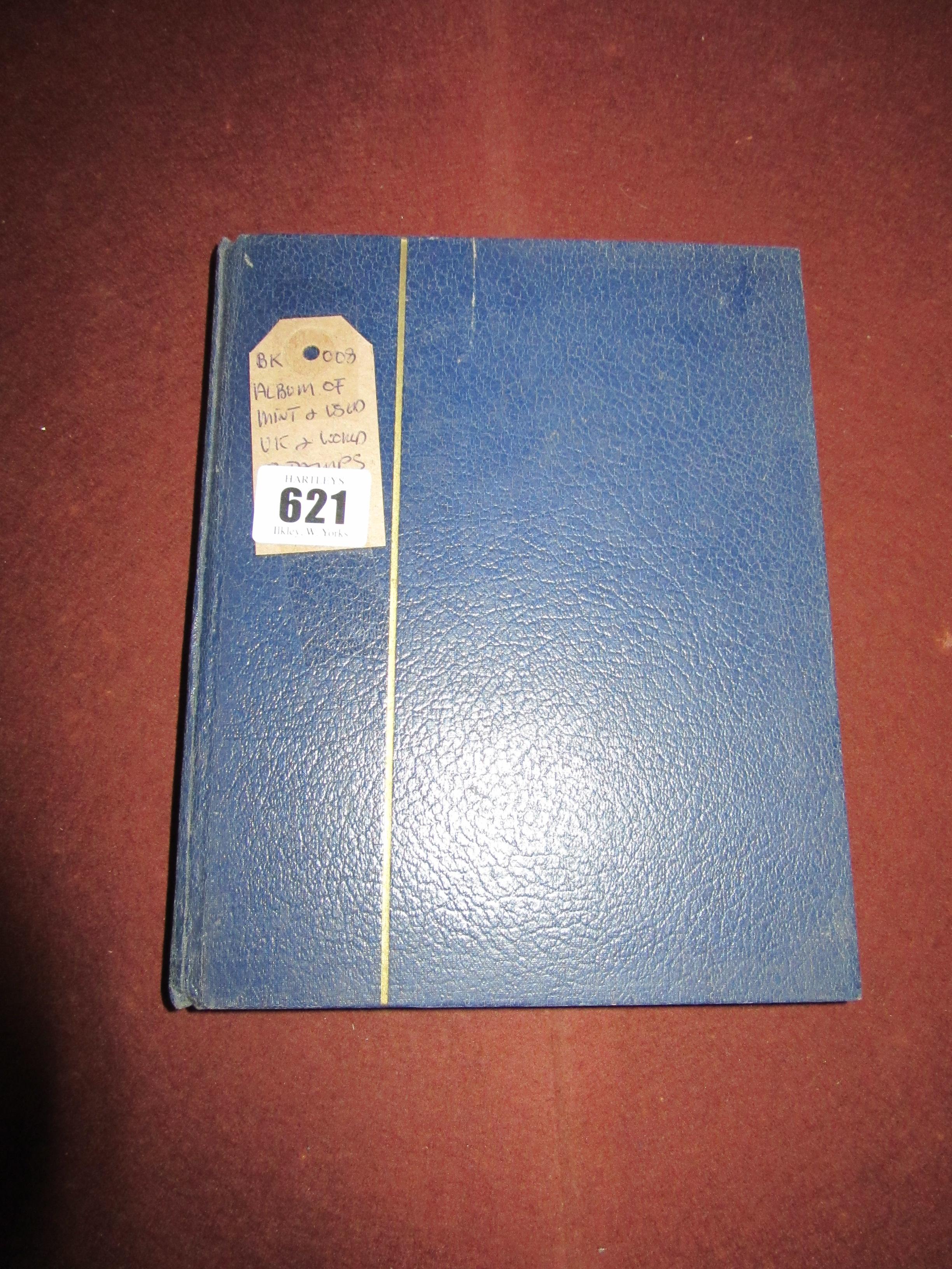 ALBUM OF MINT AND USED UK AND WORLD STAMPS Image