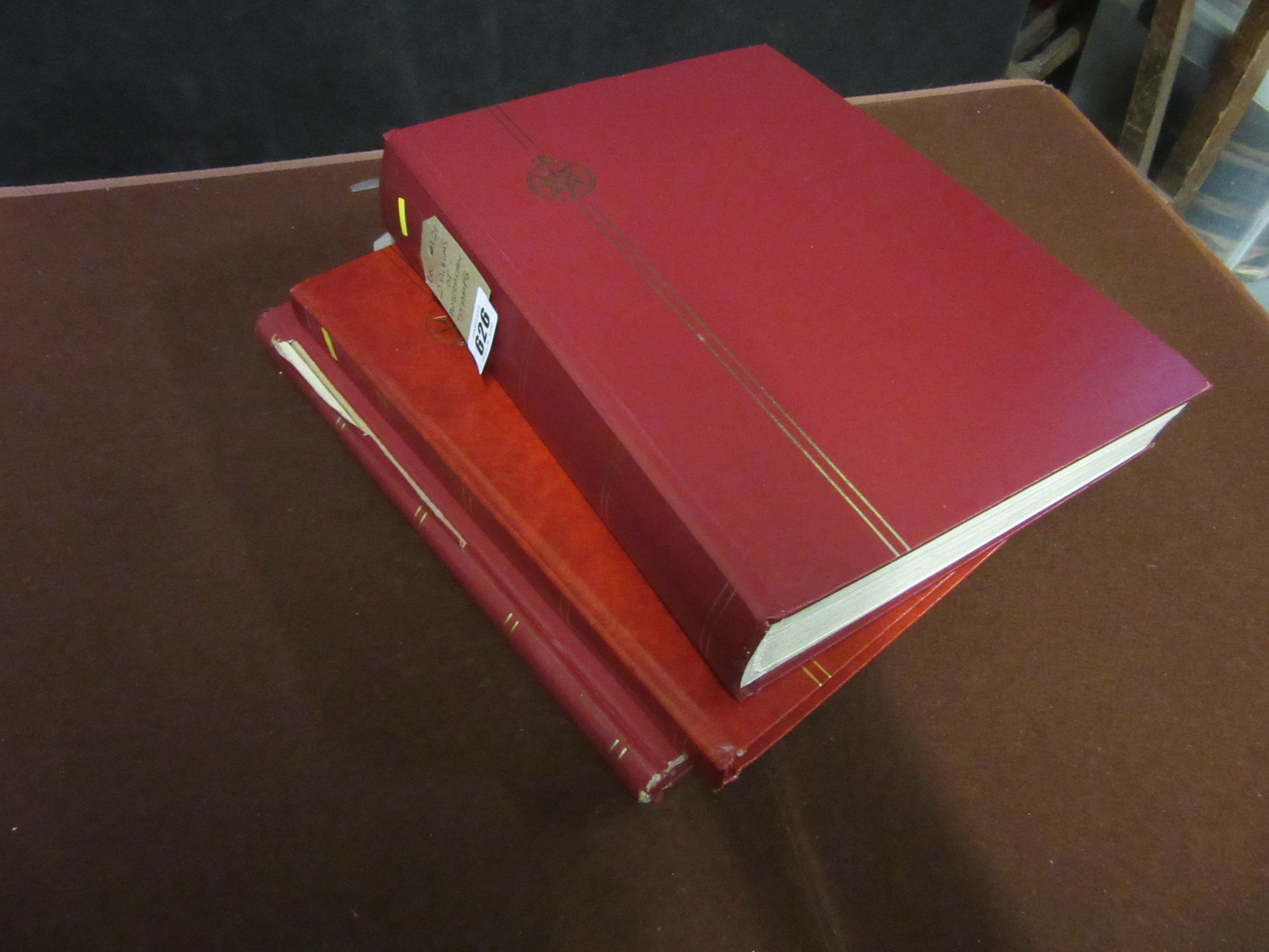 TWO ALBUMS OF AUSTRALIAN STAMPS AND ANOTHER Image