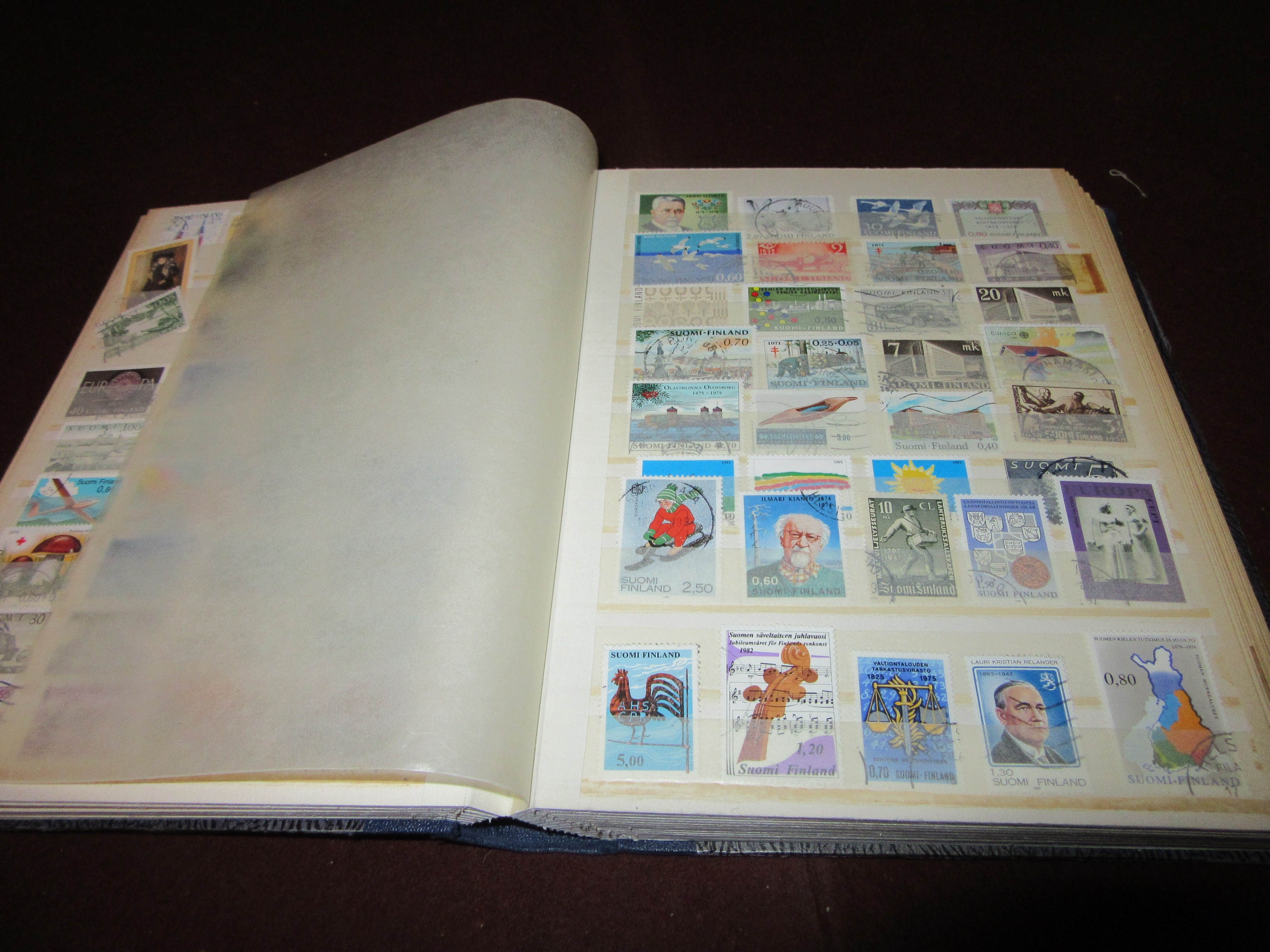 ALBUM OF NORTHERN EUROPEAN STAMPS INCLUDING NORWAY Image