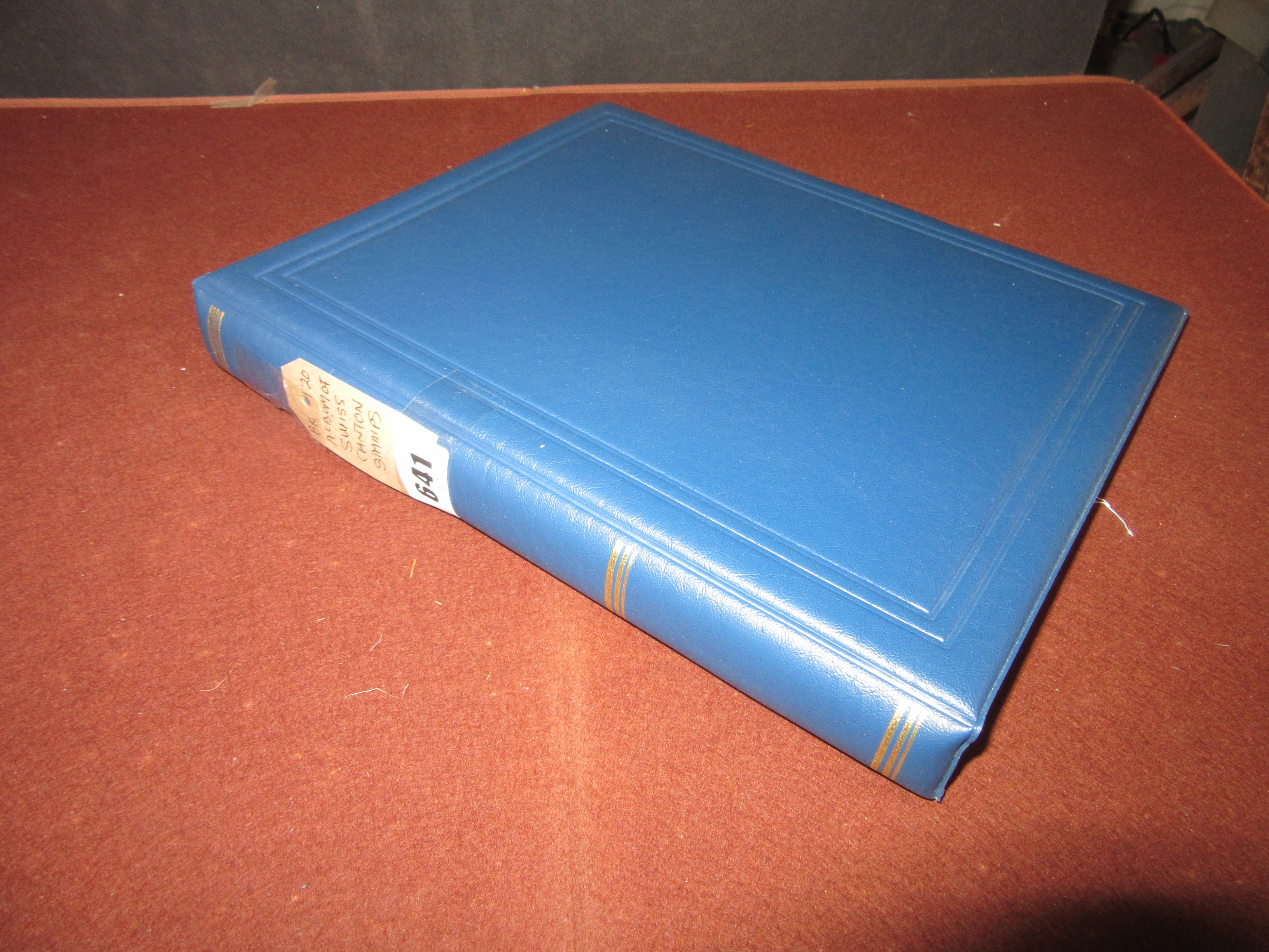 ALBUM OF SWISS CANTON STAMPS Image