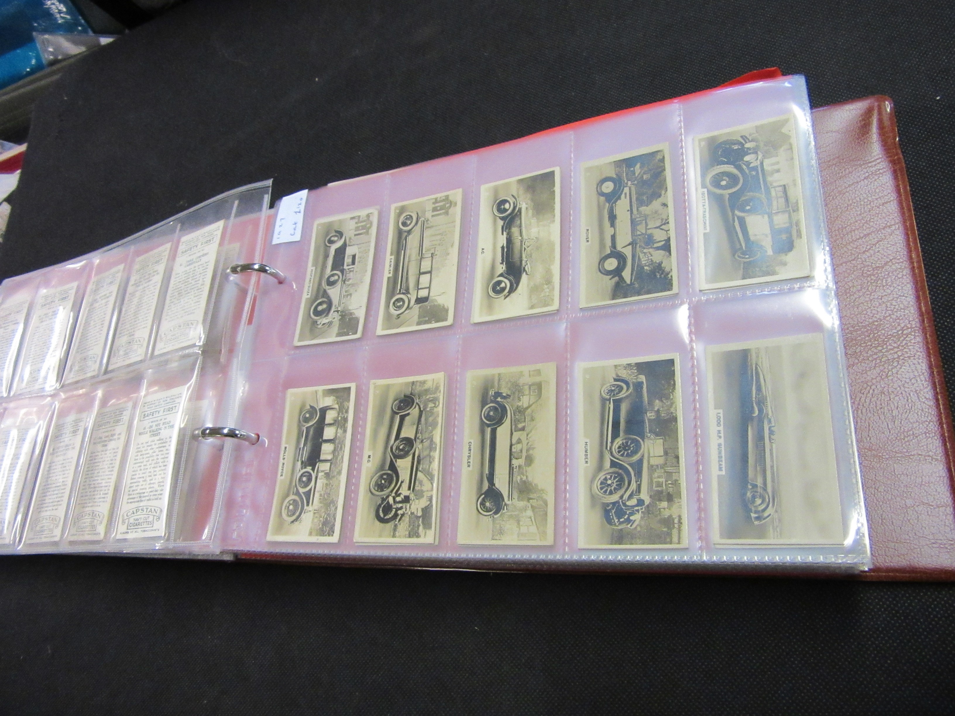 GALLAHERS, CASTELLA, CAPSTAN AND TADDY TRANSPORTATION COLLECTORS CARDS Image