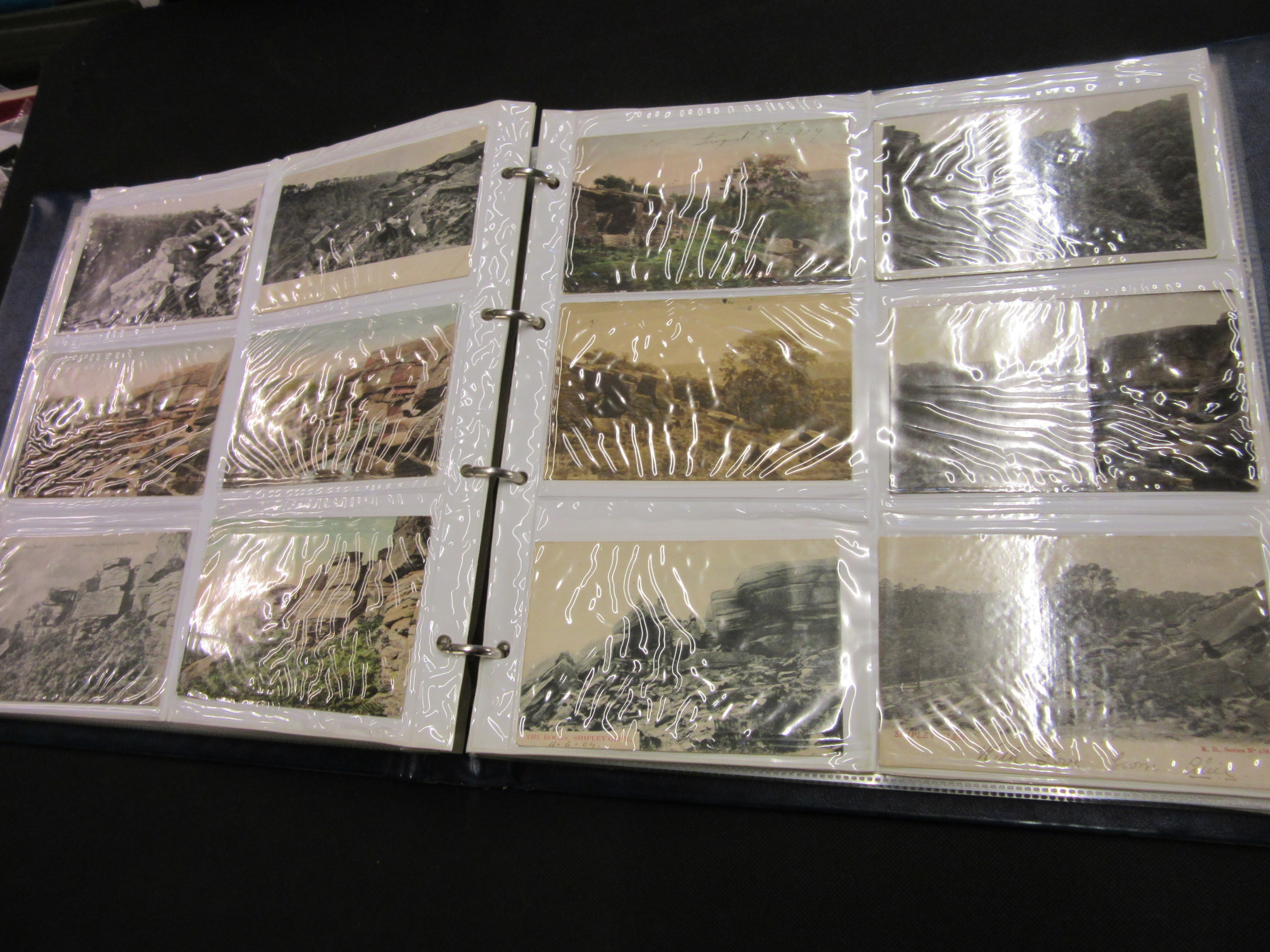 APPROX 250 SHIPLEY GLEN VINTAGE POSTCARDS Image