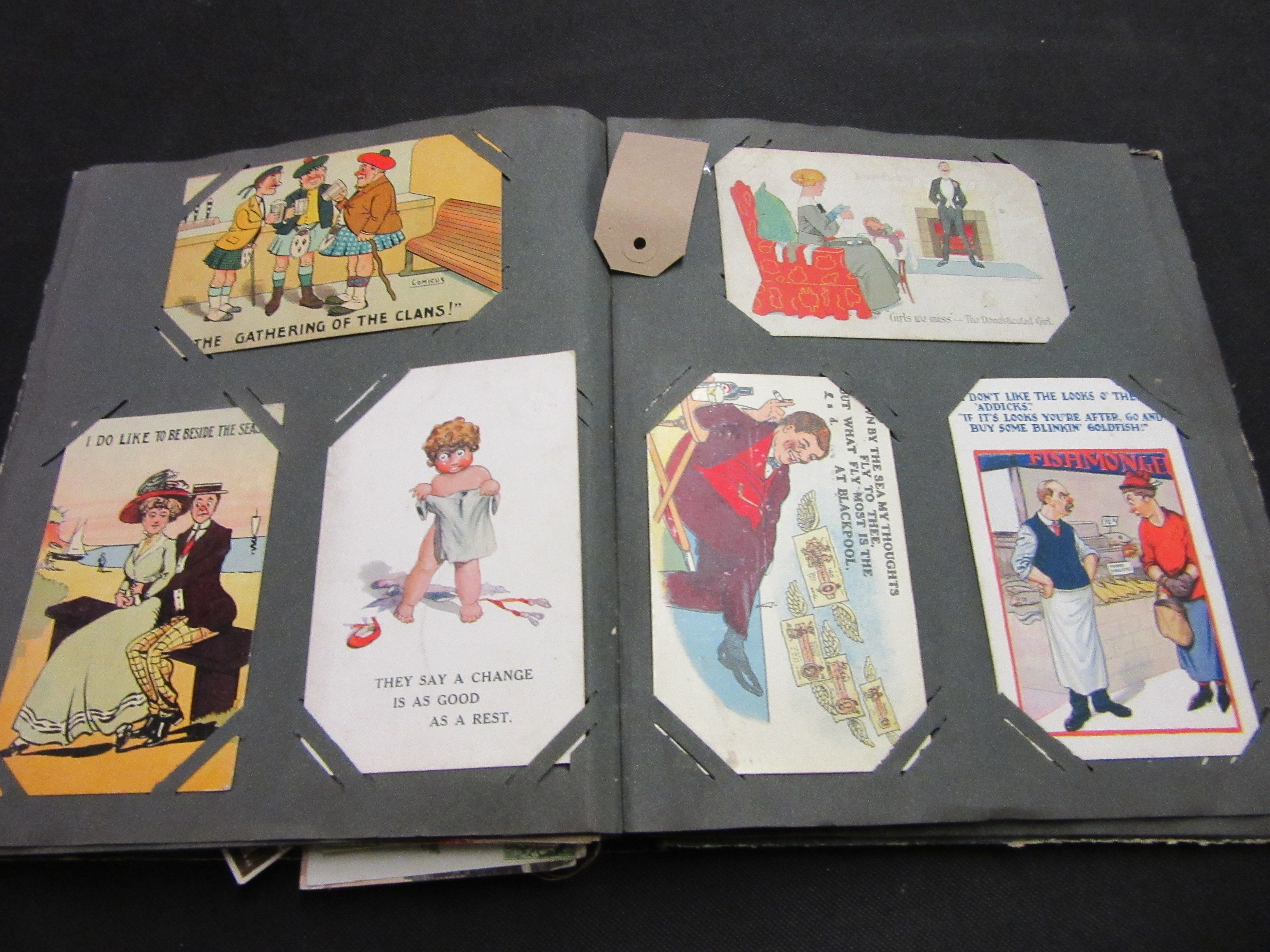 ALBUM OF OLD POSTACRDS Image