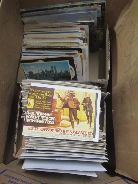 LARGE BOX OF POSTCARDS Image
