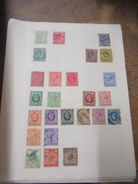 BOX OF STAMPS INCLUDING PENNY BLACK AND STAMP BOOKLETS Image