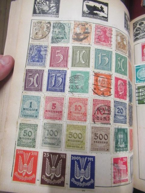 BOX OF STAMPS INCLUDING PENNY BLACK AND STAMP BOOKLETS Image