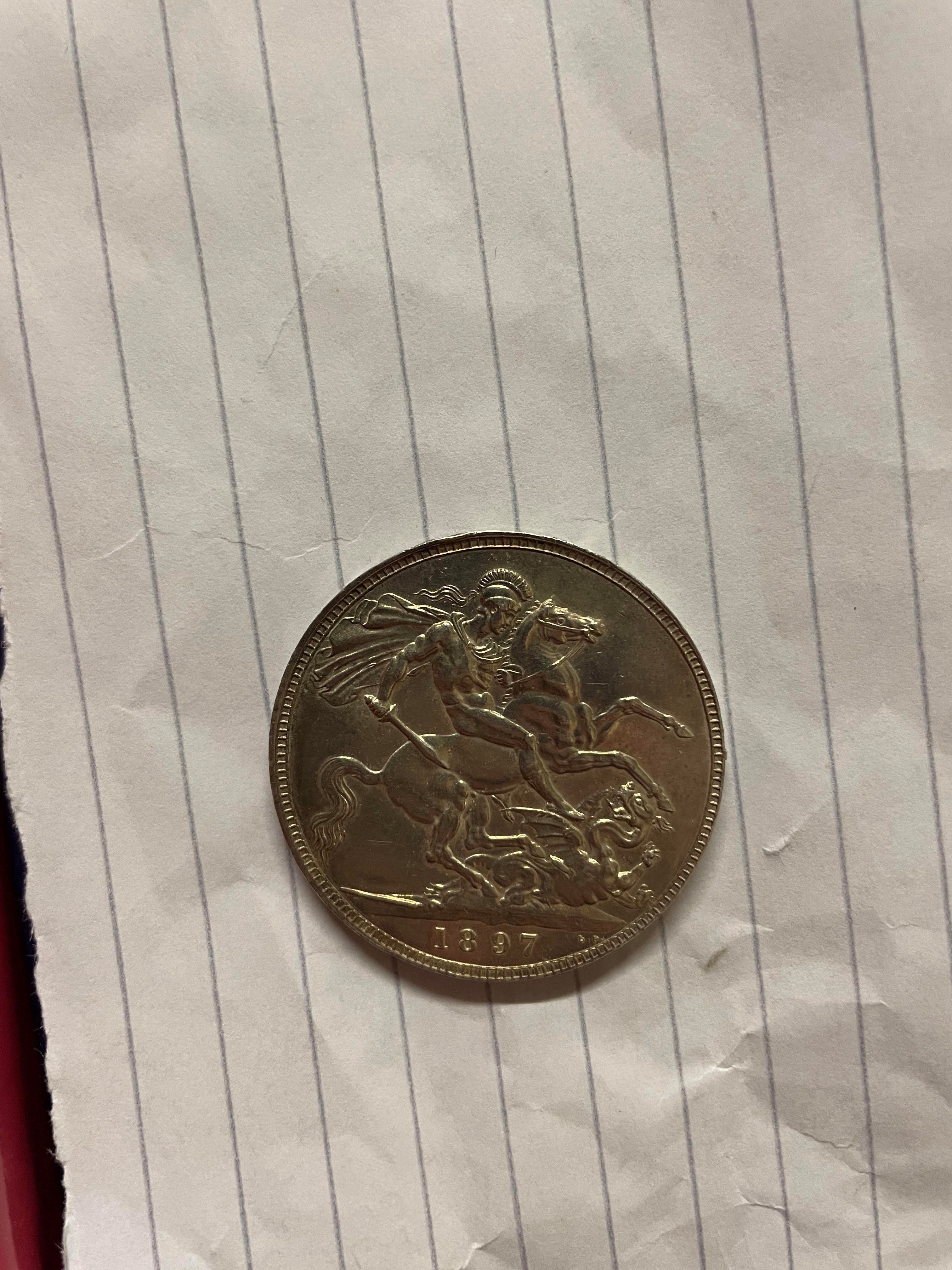 SILVER 1897 HIGH GRADE CROWN Image