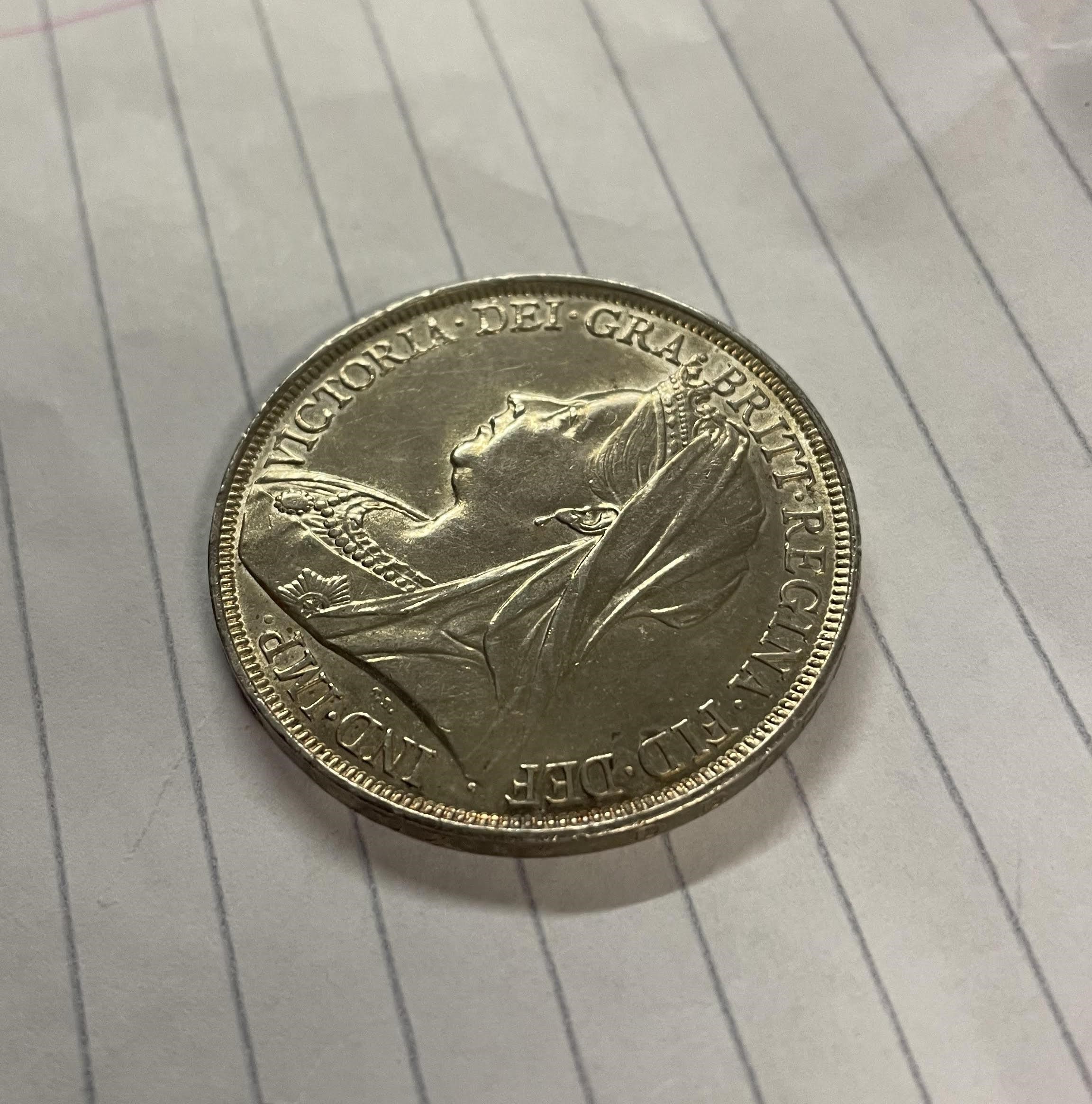 SILVER 1897 HIGH GRADE CROWN Image