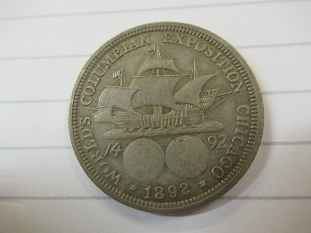 UK AND WORLD COINS INCLUDING US 1892 HALF DOLLAR Image