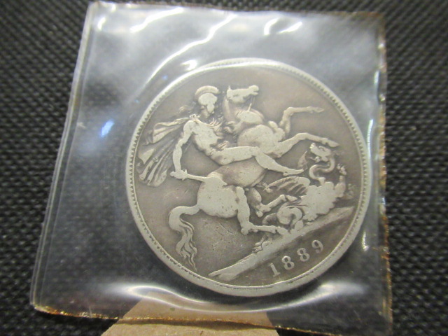 GB 1889 SILVER CROWN Image