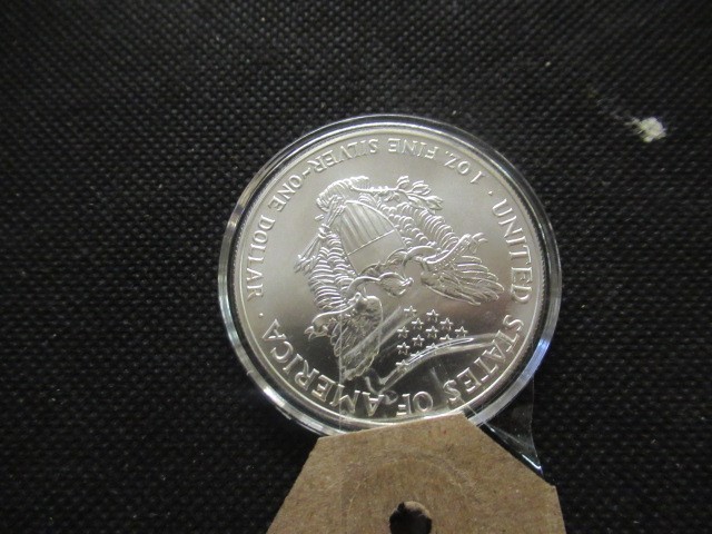 US SILVER 1991 WALKING LIBERTY DOLLAR Image