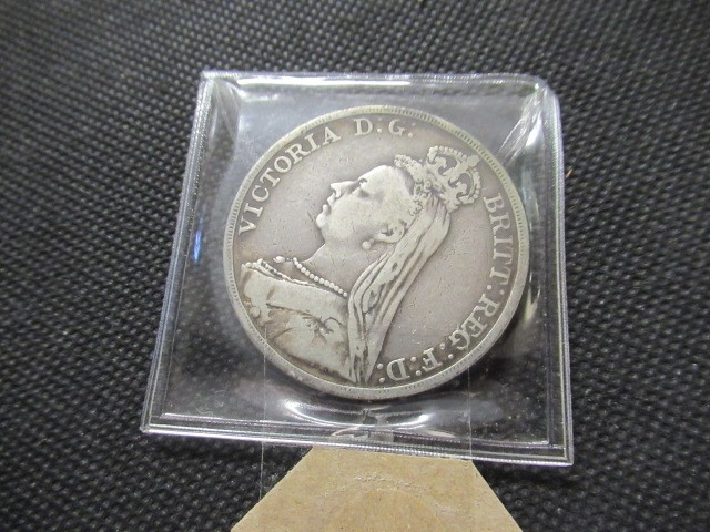 GB 1891 SILVER CROWN Image
