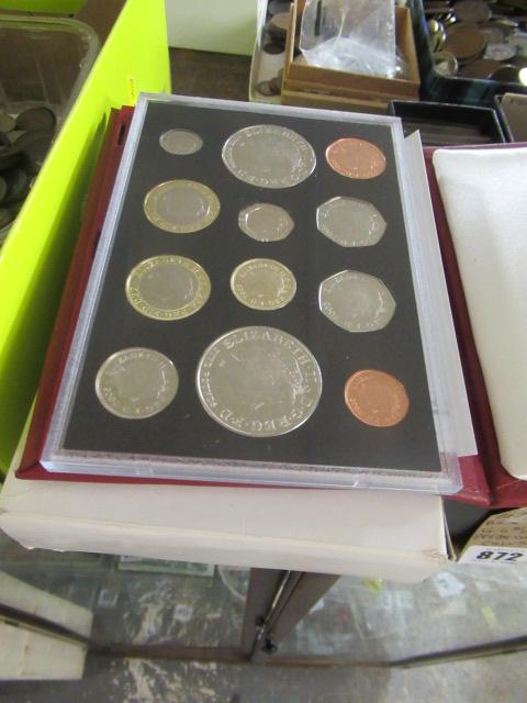TWO 2005 UK ELEVEN COIN PROOF SETS Image