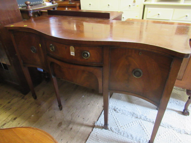 SMALL SERPENTINE GEORGE III STYLE SIDEBOARD Image