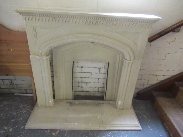 STONE EFFECT FIRE SURROUND Image