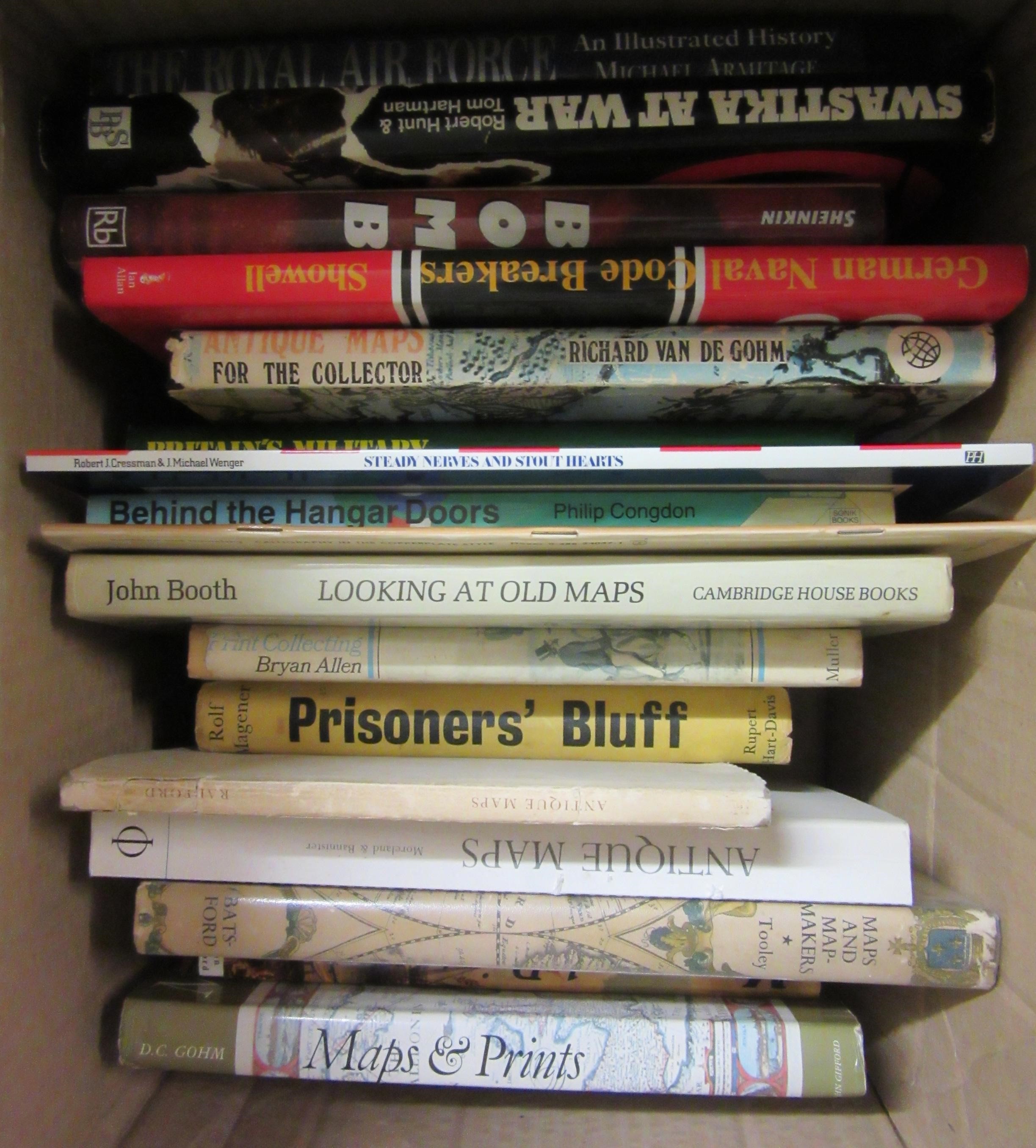 FOUR BOXES OF BOOKS Image