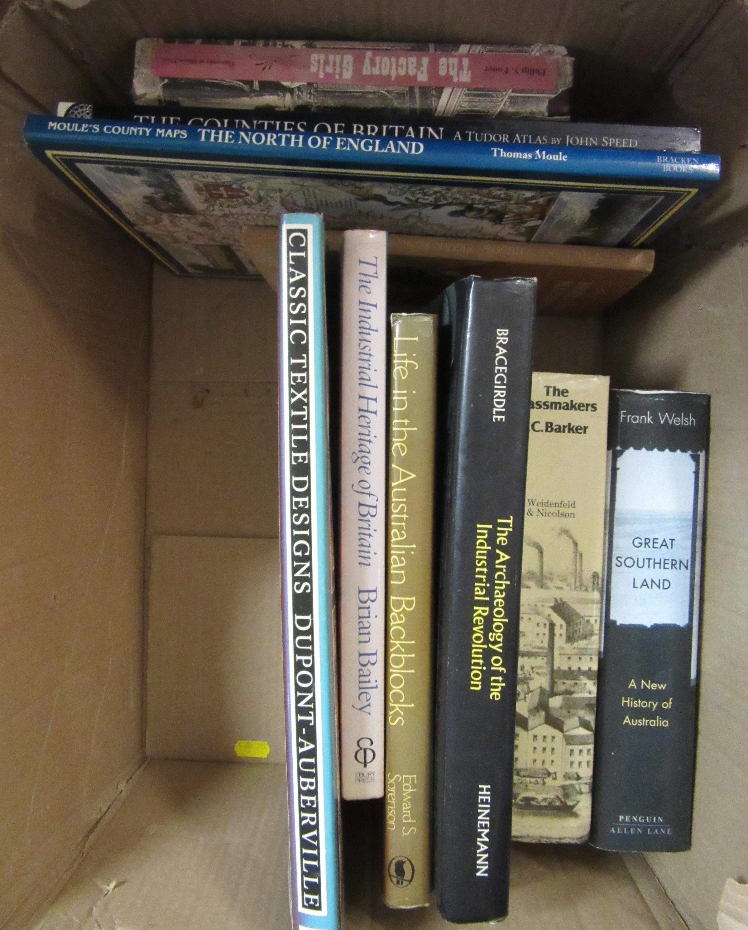 FOUR BOXES OF BOOKS Image