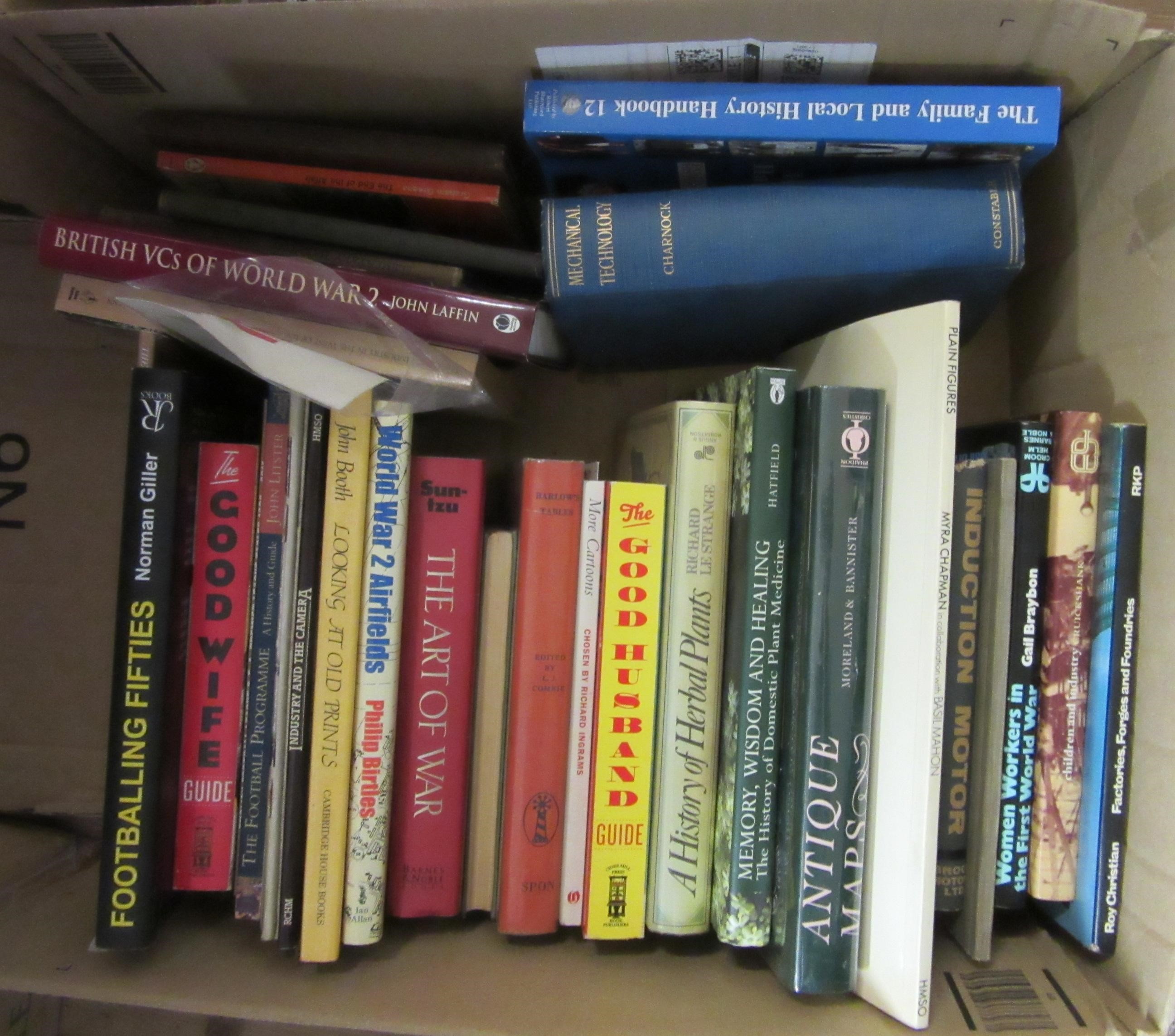 FOUR BOXES OF BOOKS Image