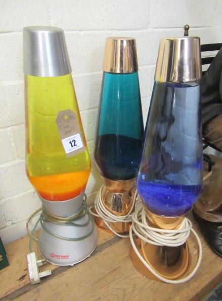 THREE LAVA LAMPS Image