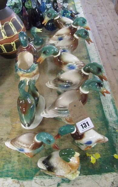 QUANTITY OF CERAMIC DUCKS Image