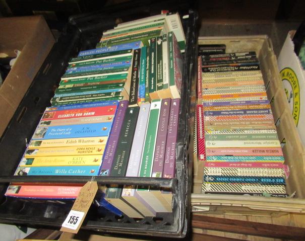 TWO BOXES OF PAPERBACK BOOKS Image