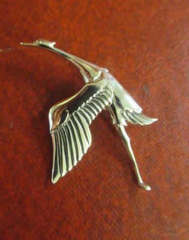 SILVER CRANE PENDANT Image