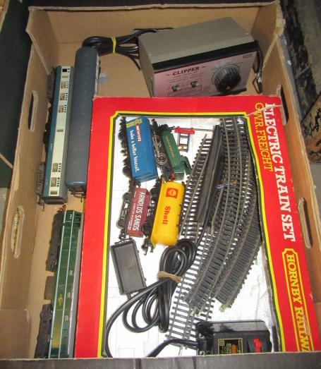 BOX OF HORNBY TRAIN SET Image