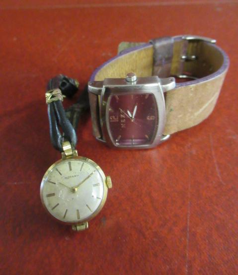 BOXED NEXT WATCH AND A LADYS ROTARY WATCH Image