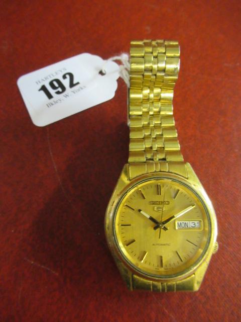 SEIKO FIVE AUTOMATIC WATCH Image