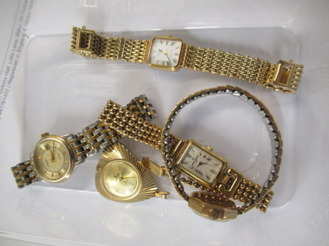 FIVE WATCHES INCLUDING ROTARY Image