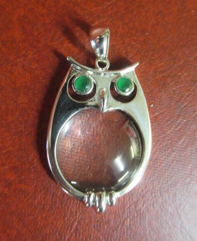 SILVER OWL MAGNIFYING GLASS Image