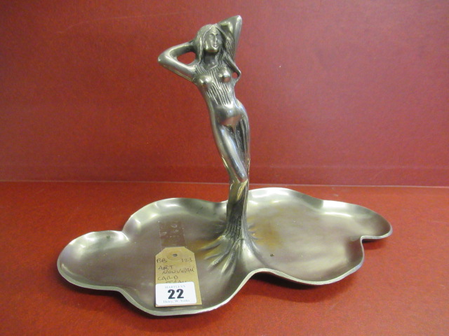 ART NOUVEAU CARD TRAY Image