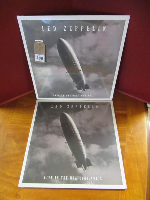 TWO SEALED LED ZEPPELIN LP RECORDS Image