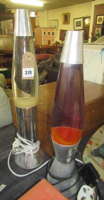 TWO LAVA LAMPS Image