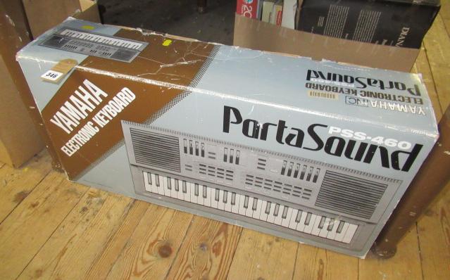 BOXED YAMAHA ELECTRIC KEYBOARD Image