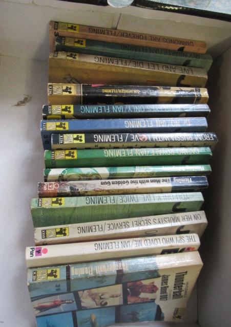 BOX OF IAN FLEMMING JAMES BOND NOVELS Image