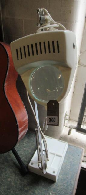 ANGLE POISE STYLE LAMP/MAGNIFYER Image
