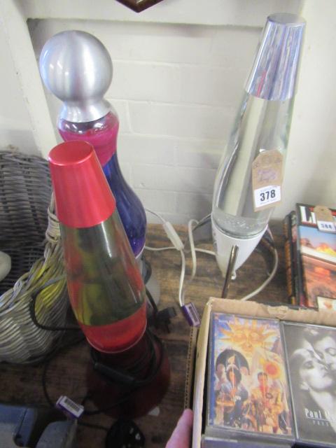 THREE LAVA LAMPS Image