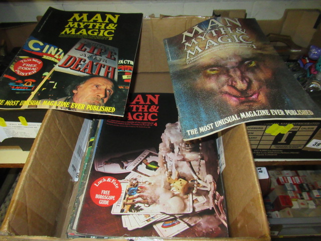 FULL SET OF 1970 MAN MYTH AND MAGIC MAGAZINES Image