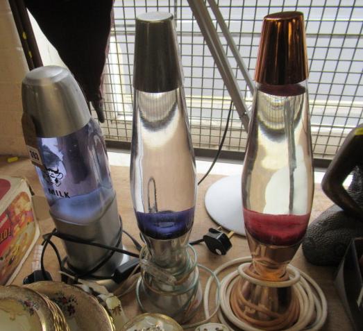 THREE LAVA LAMPS Image